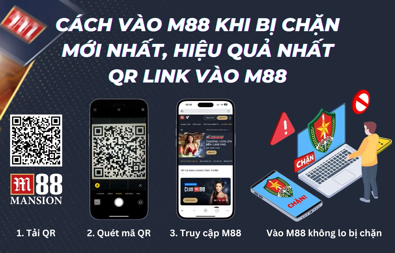 Cách vào m88 khi bị chặn mới nhất, hiệu quả nhất